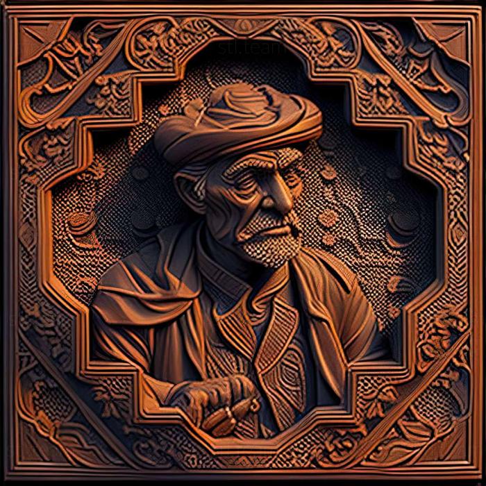 3D model Sherlock Holmes The Mystery of the Persian Carpet gameR f (STL)